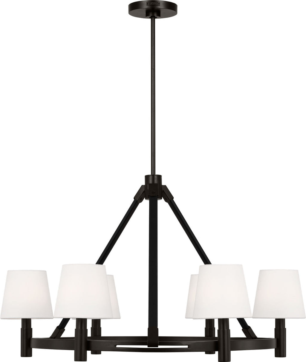 Grayson Large Chandelier Aged Iron