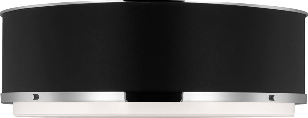 Marlowe Large Flush Mount Polished Nickel