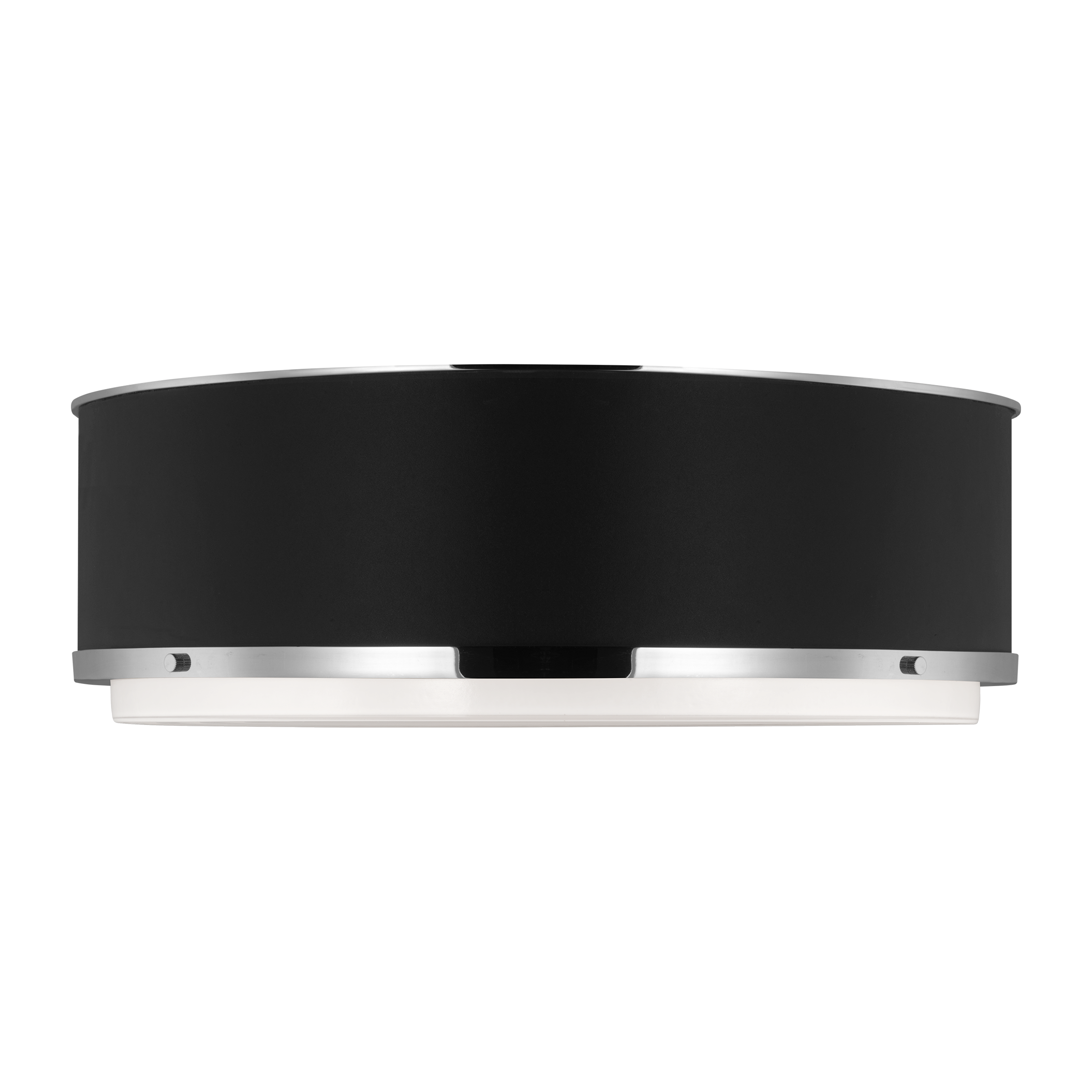 Marlowe Large Flush Mount Polished Nickel