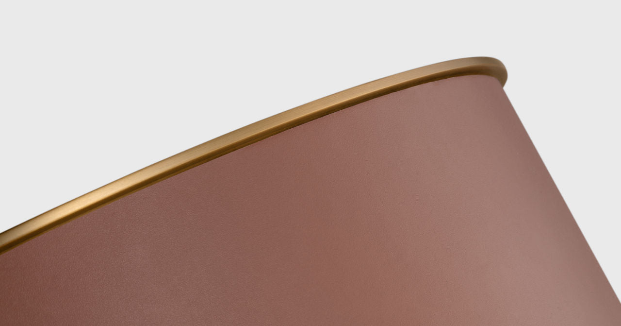 Marlowe Large Flush Mount Time Worn Brass