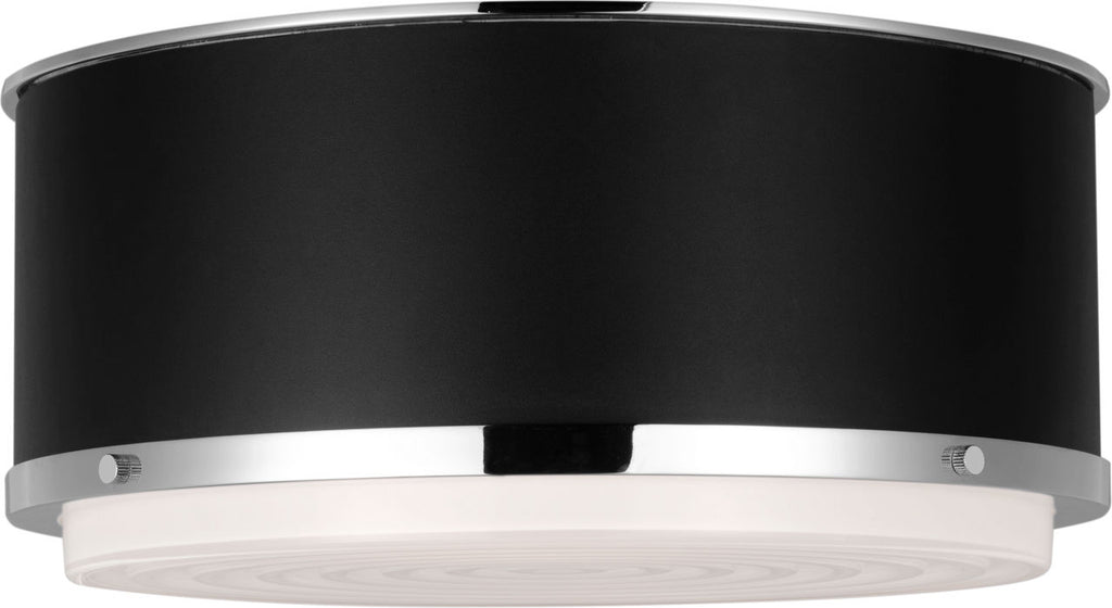 Marlowe Medium Flush Mount Polished Nickel