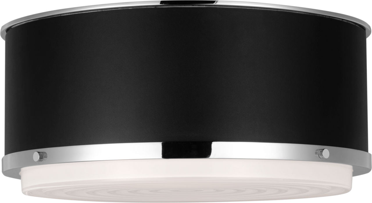 Marlowe Medium Flush Mount Polished Nickel
