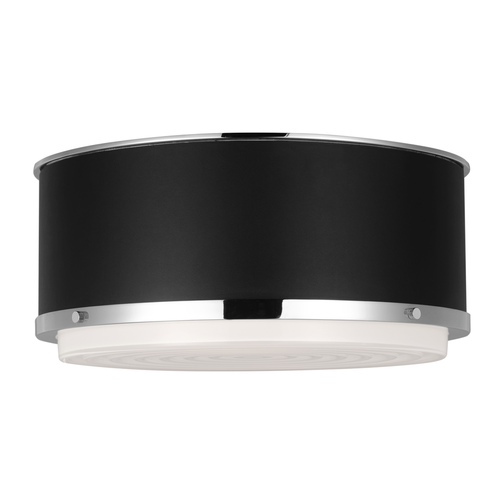 Marlowe Medium Flush Mount Polished Nickel