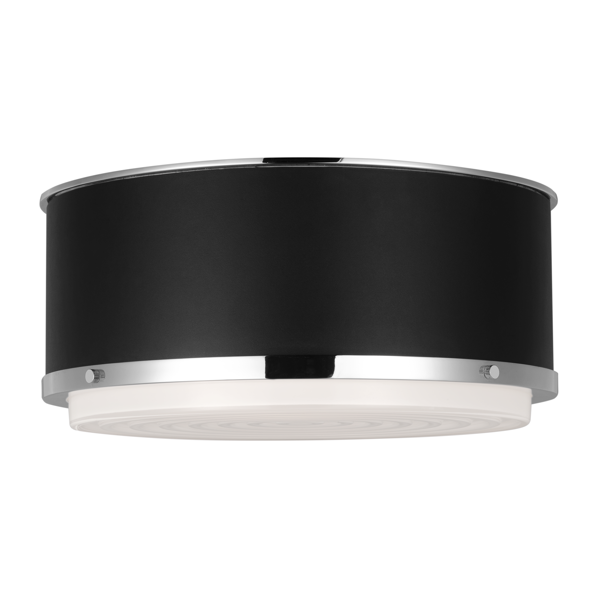 Marlowe Medium Flush Mount Polished Nickel