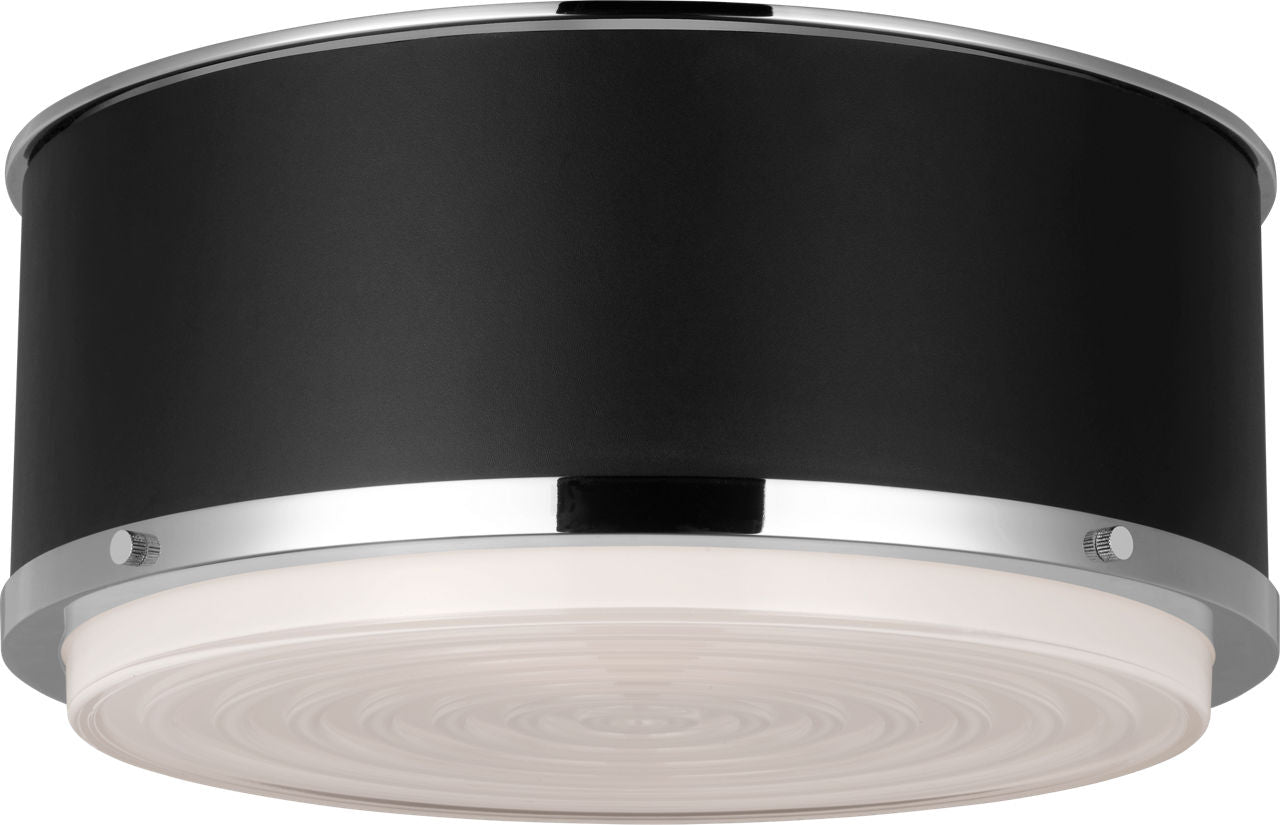 Marlowe Medium Flush Mount Polished Nickel