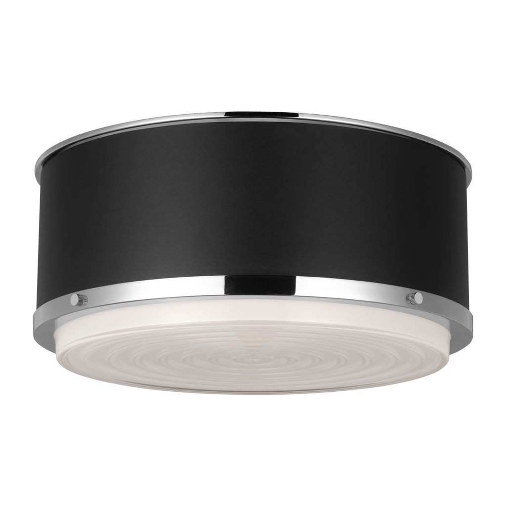 Marlowe Medium Flush Mount Polished Nickel
