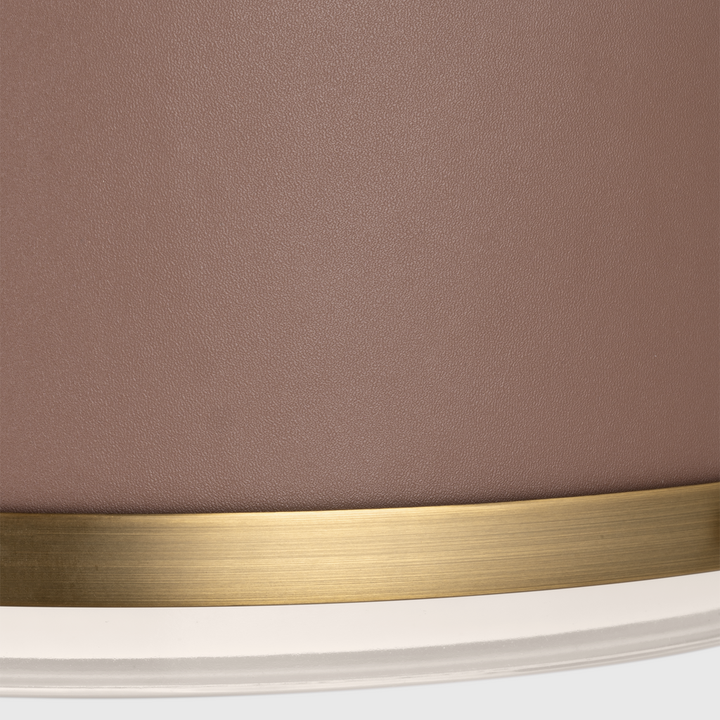 Marlowe Medium Flush Mount Time Worn Brass