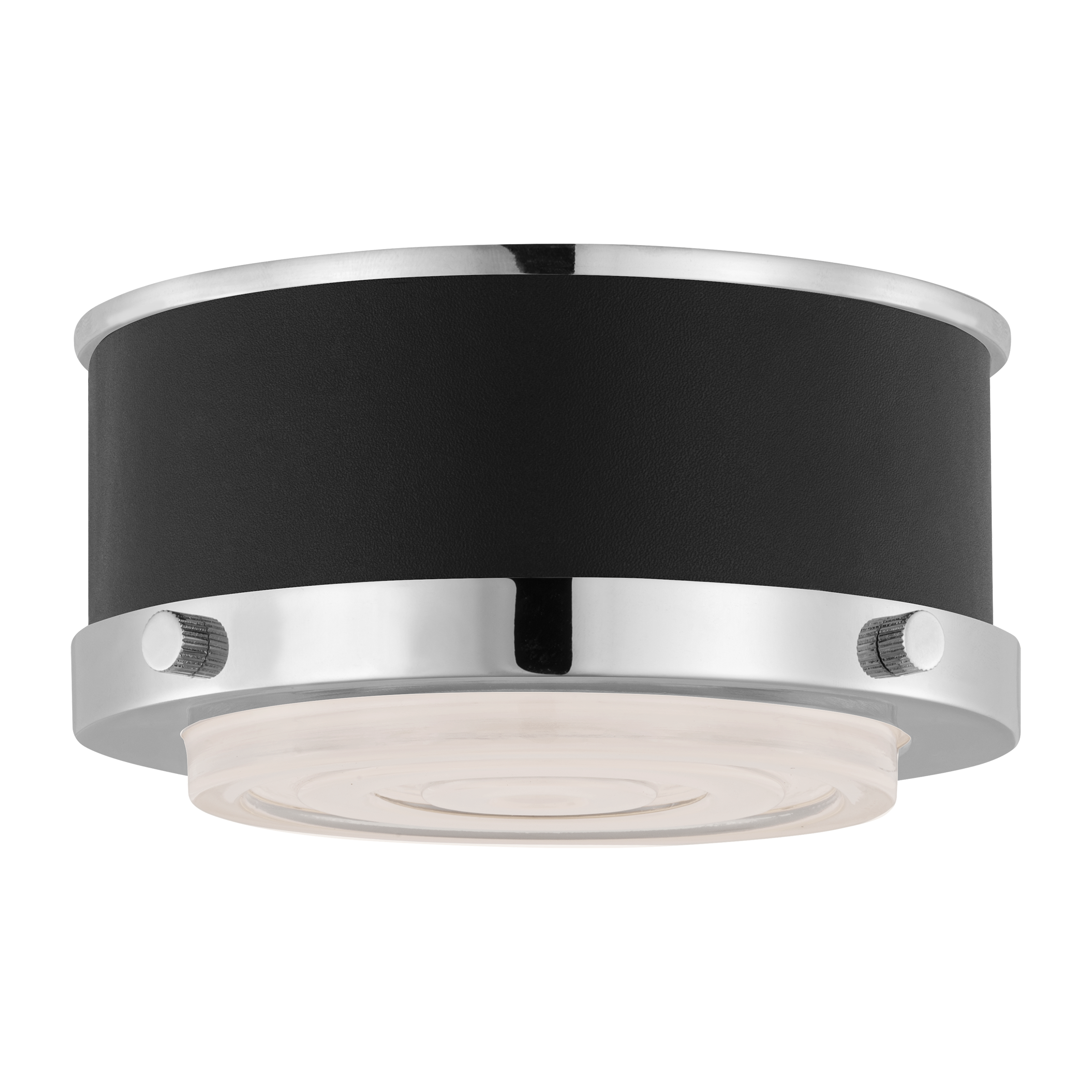 Marlowe Mini Flush Mount Polished Nickel Bulbs Inc