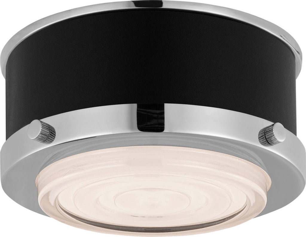 Marlowe Mini Flush Mount Polished Nickel Bulbs Inc