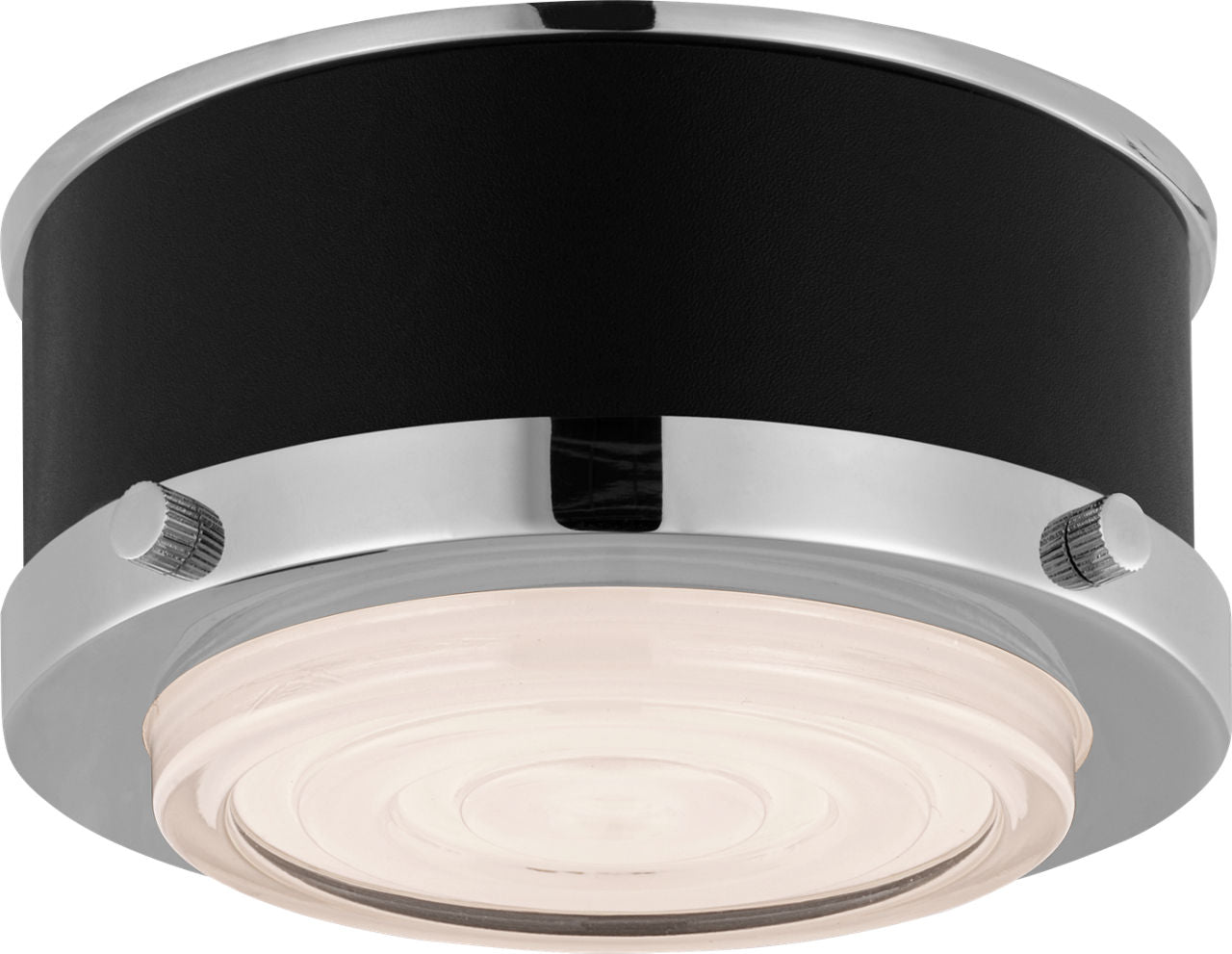 Marlowe Mini Flush Mount Polished Nickel Bulbs Inc