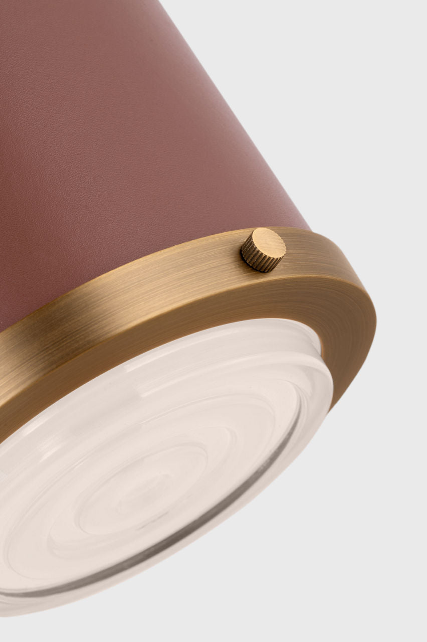Marlowe Small Flush Mount Time Worn Brass