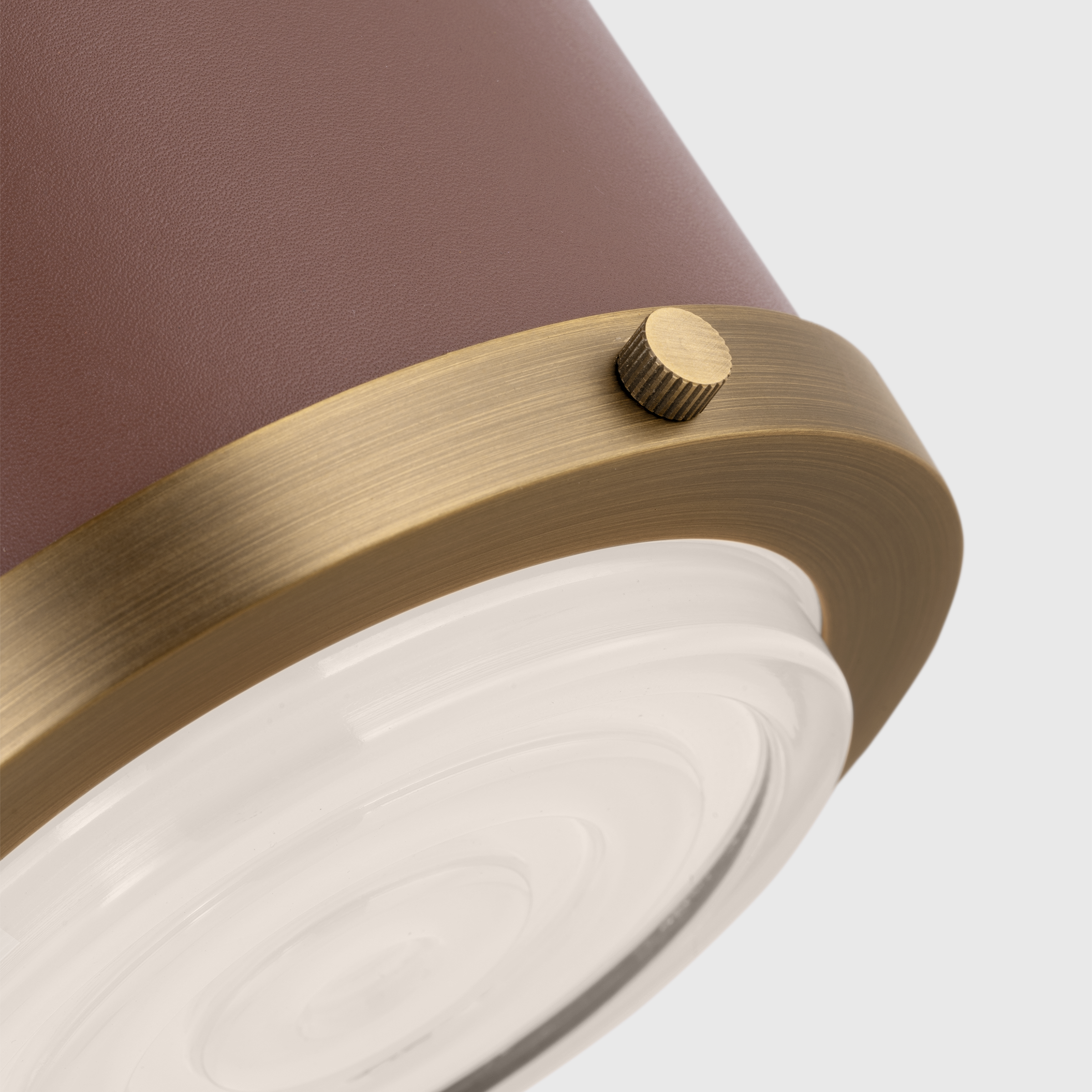 Marlowe Small Flush Mount Time Worn Brass