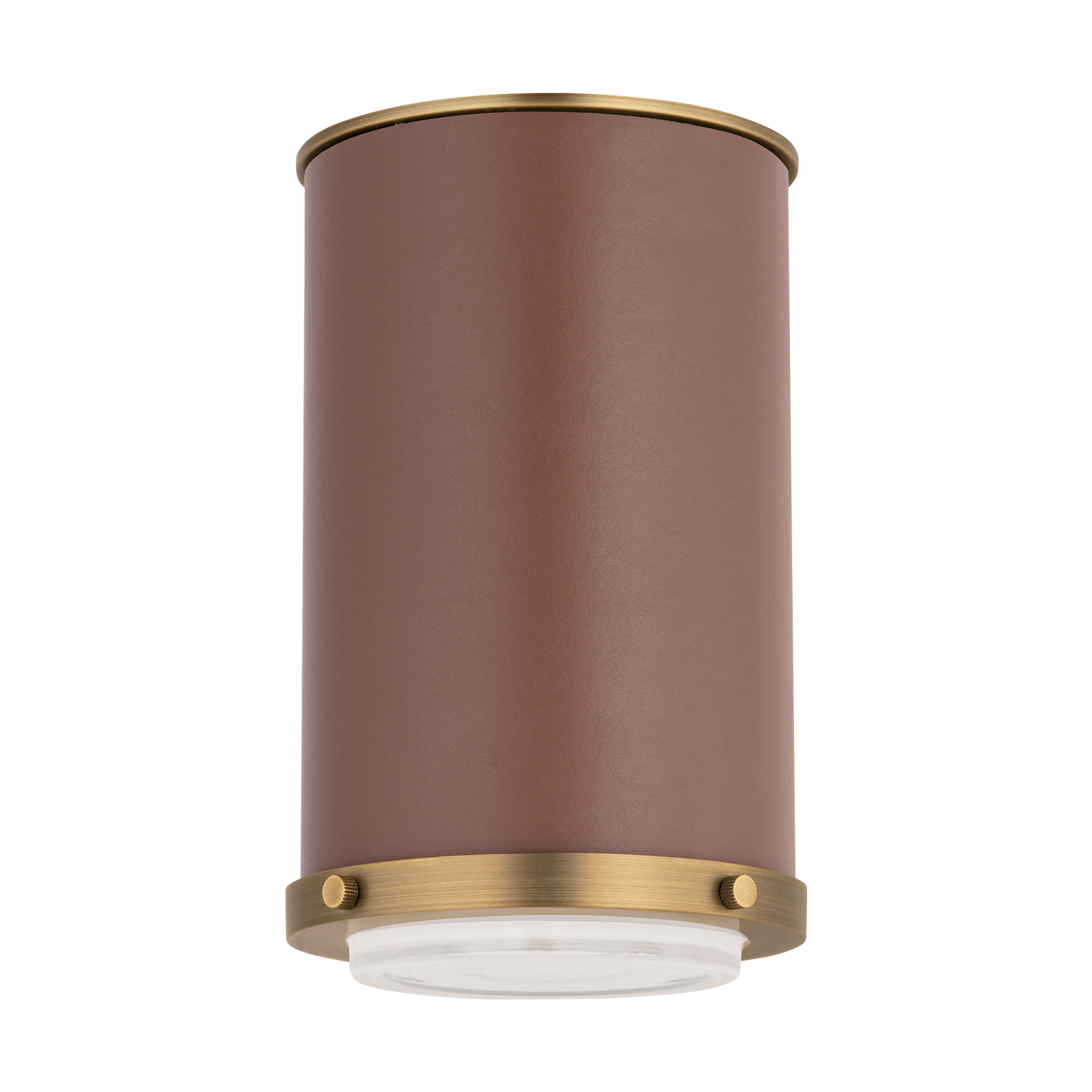 Marlowe Small Flush Mount Time Worn Brass
