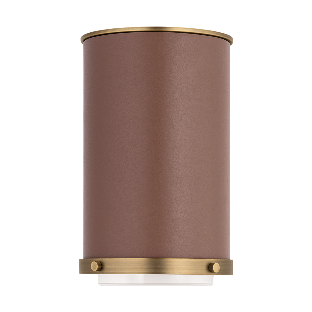 Marlowe Small Flush Mount Time Worn Brass