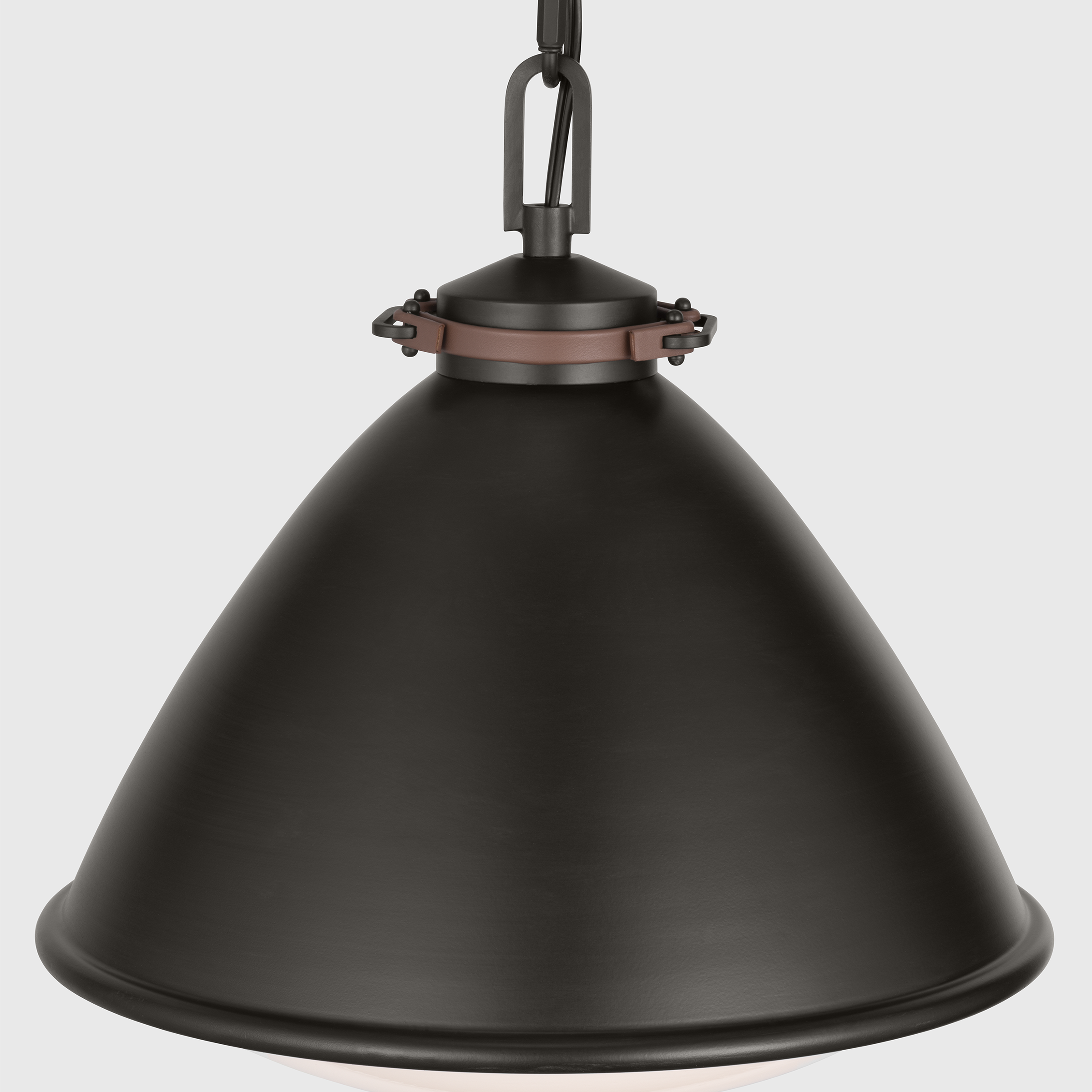 Hayward Medium Pendant Aged Iron
