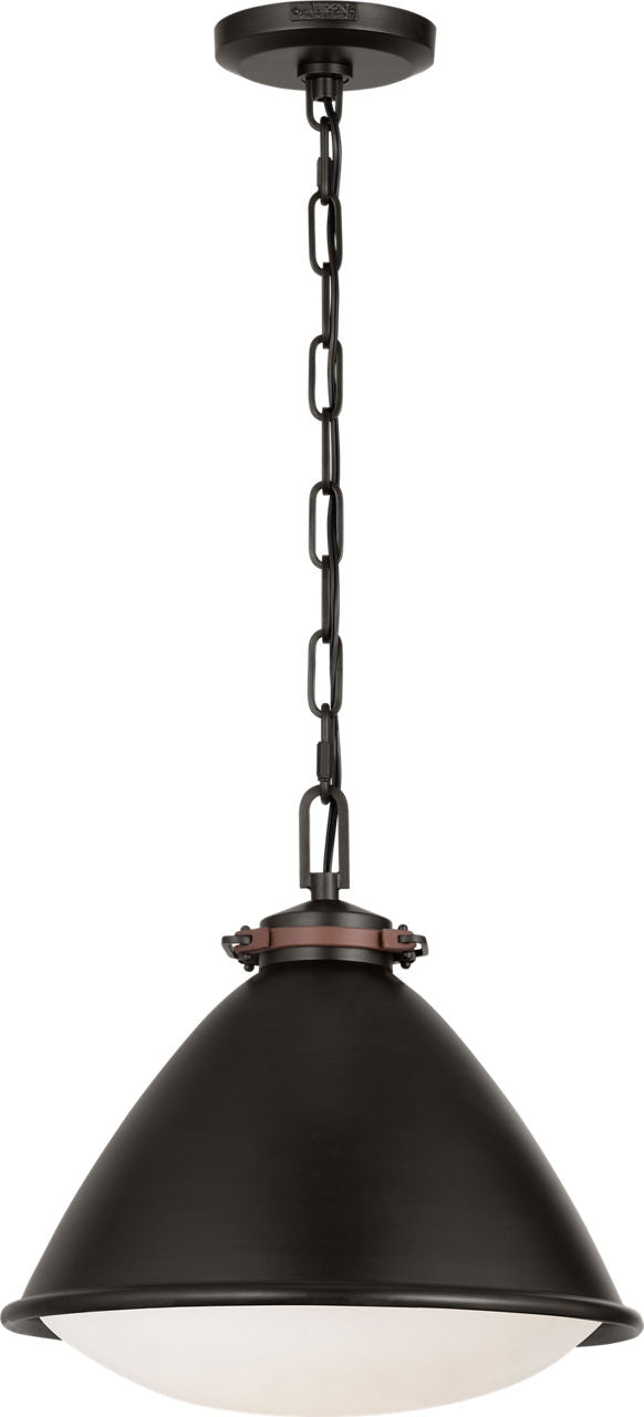 Hayward Medium Pendant Aged Iron