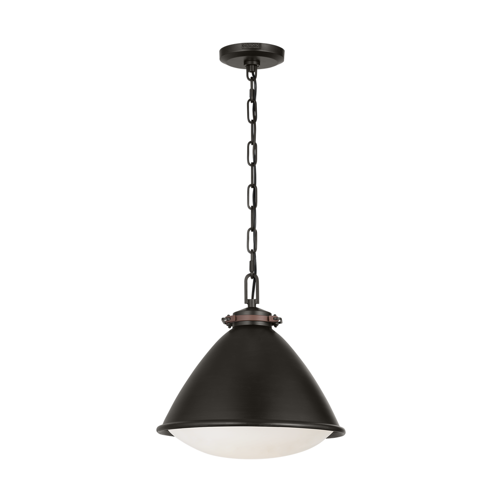 Hayward Medium Pendant Aged Iron