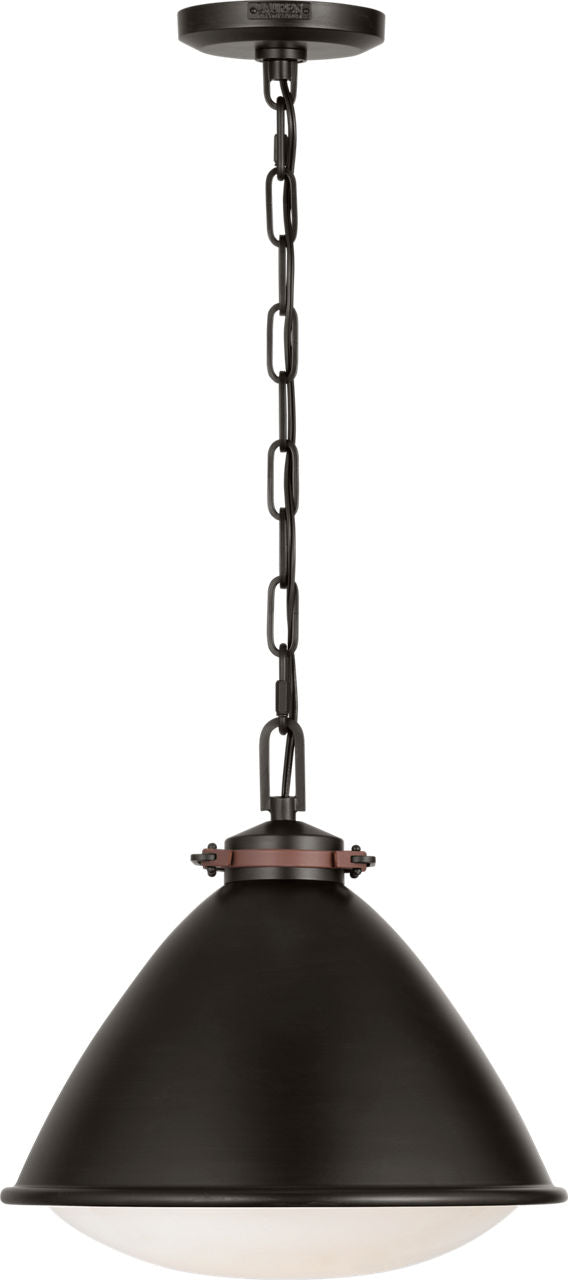 Hayward Medium Pendant Aged Iron