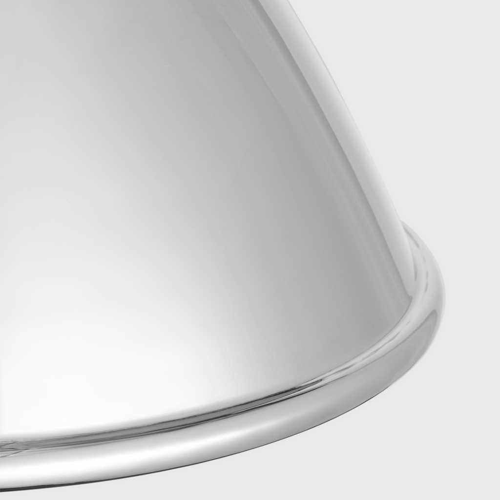 Hayward Medium Pendant Polished Nickel