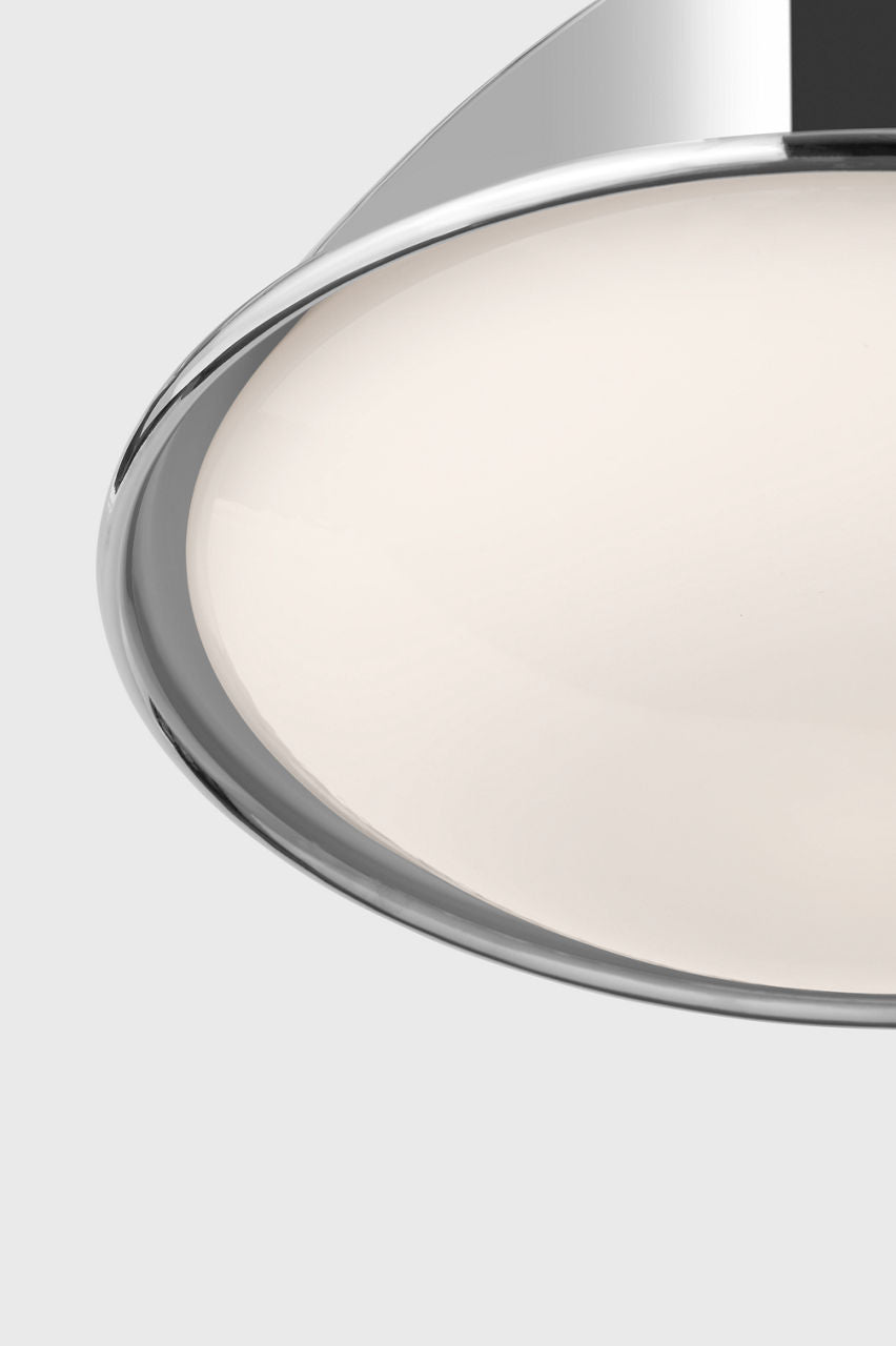 Hayward Medium Pendant Polished Nickel