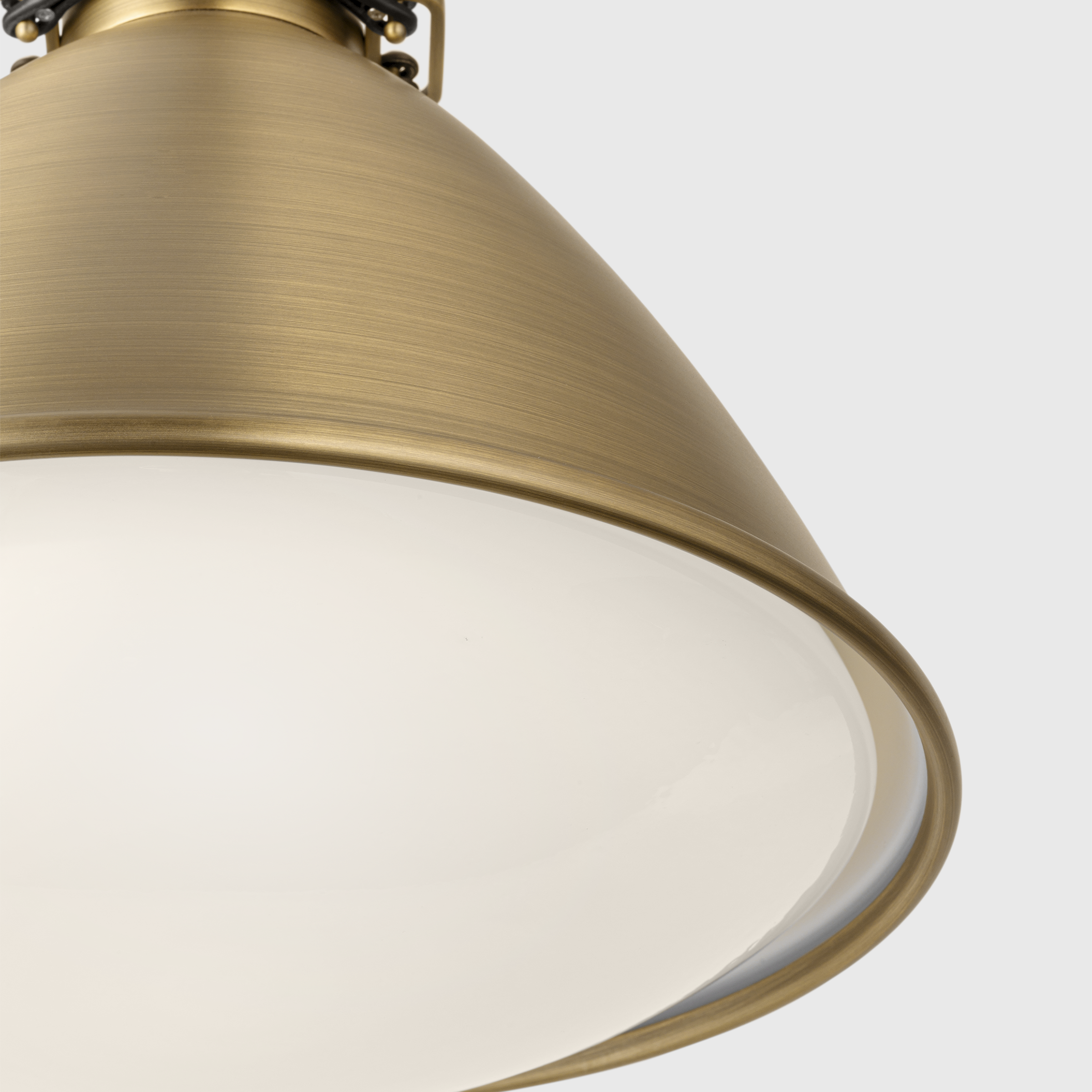 Hayward Medium Pendant Time Worn Brass