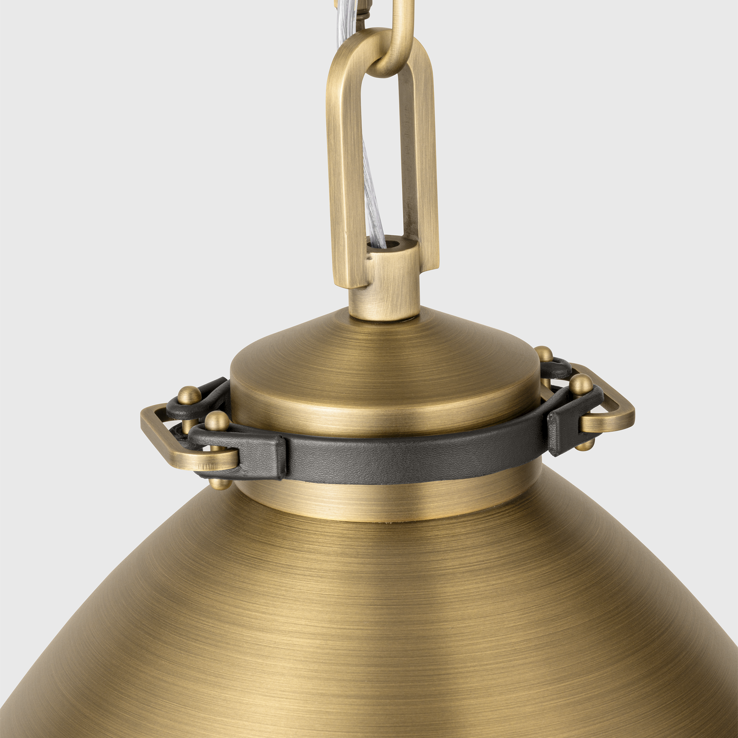 Hayward Medium Pendant Time Worn Brass