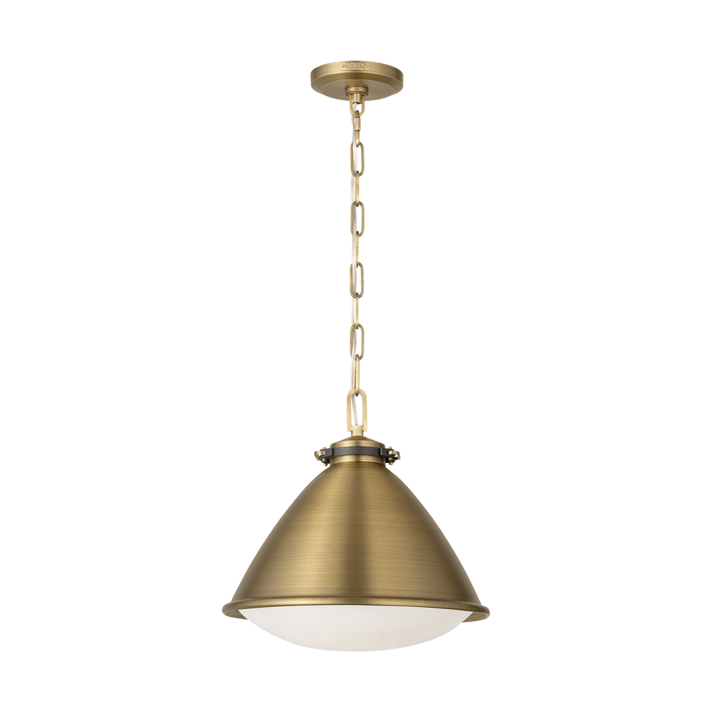 Hayward Medium Pendant Time Worn Brass