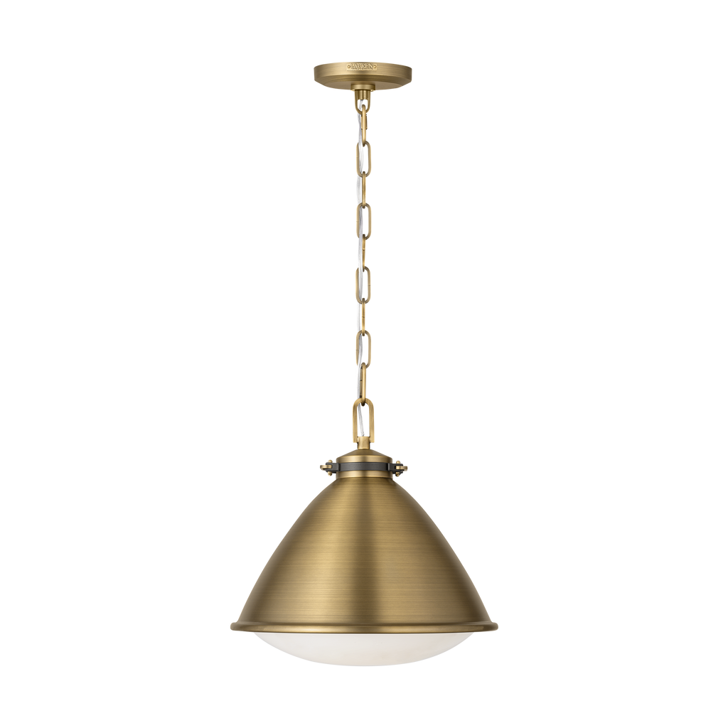 Hayward Medium Pendant Time Worn Brass