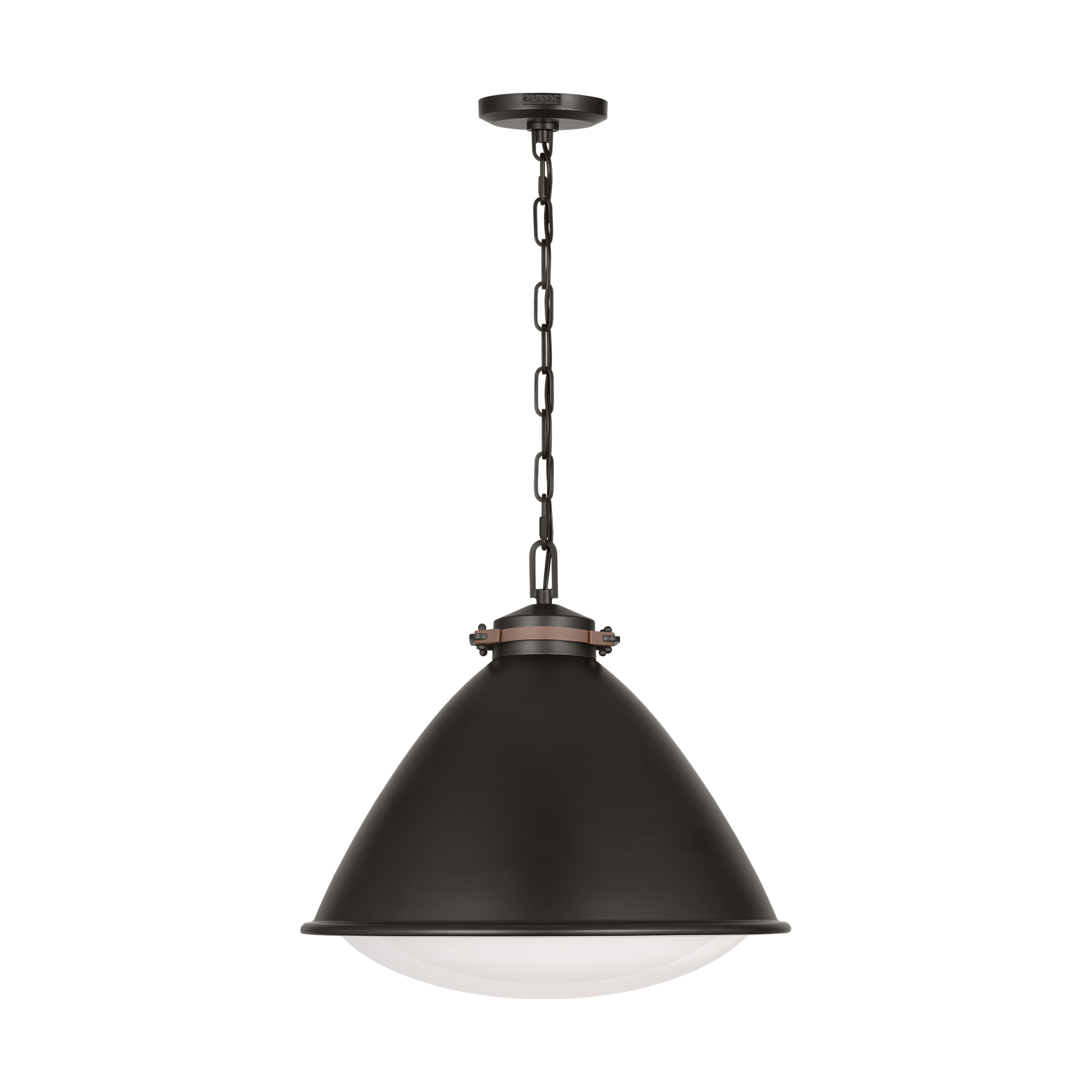 Hayward Large Pendant Aged Iron