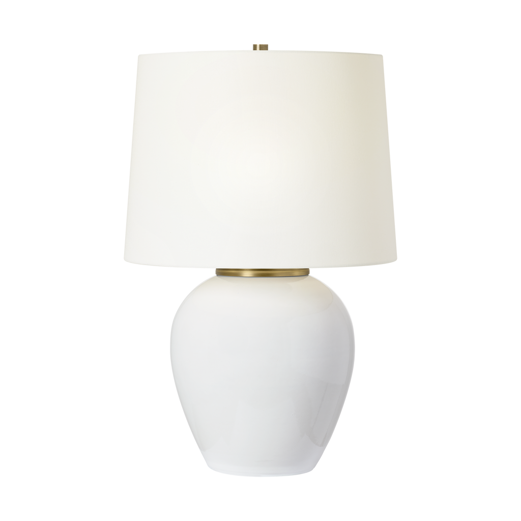 Lilian Medium Table Lamp New White