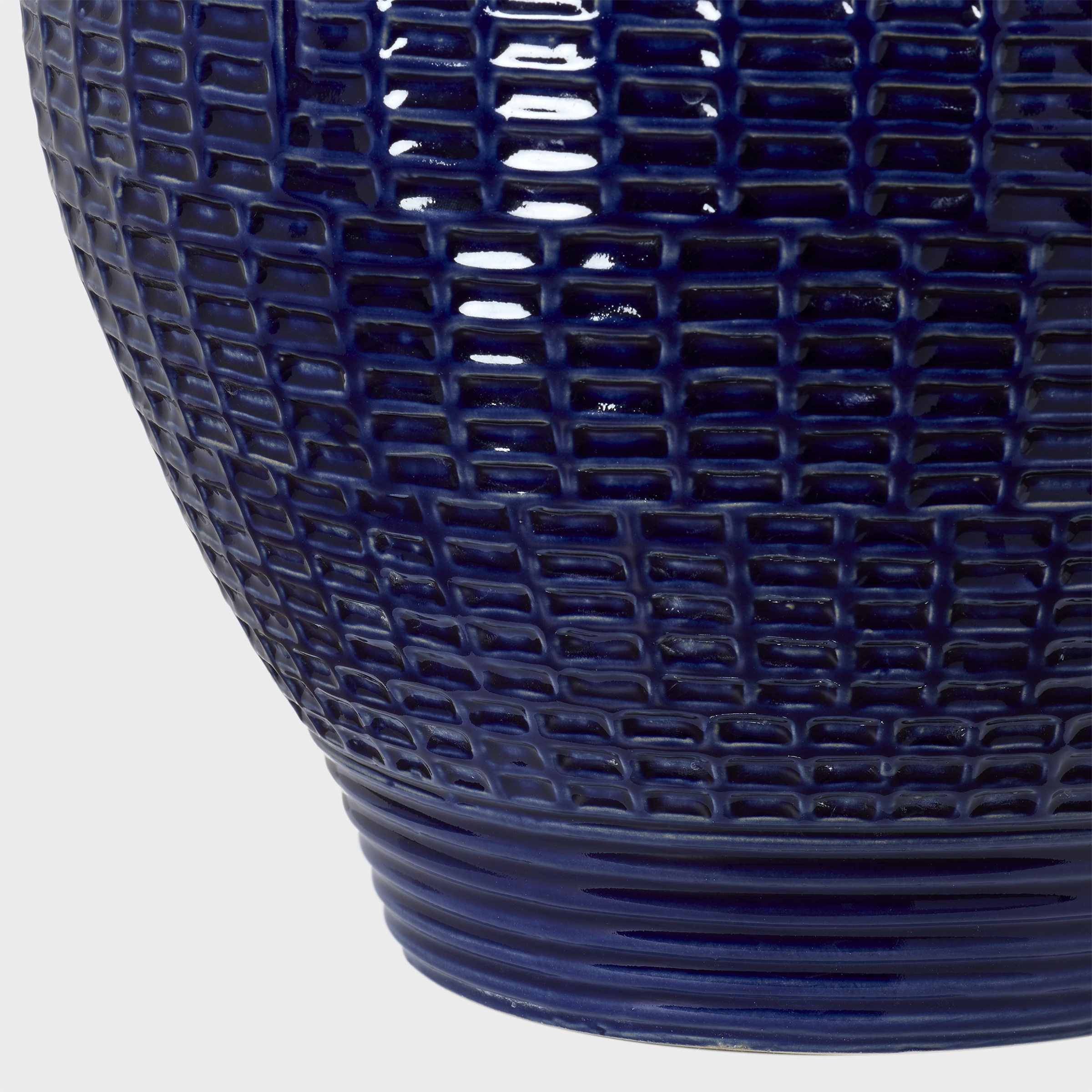 Marcel Medium Table Lamp Crystal Cobalt