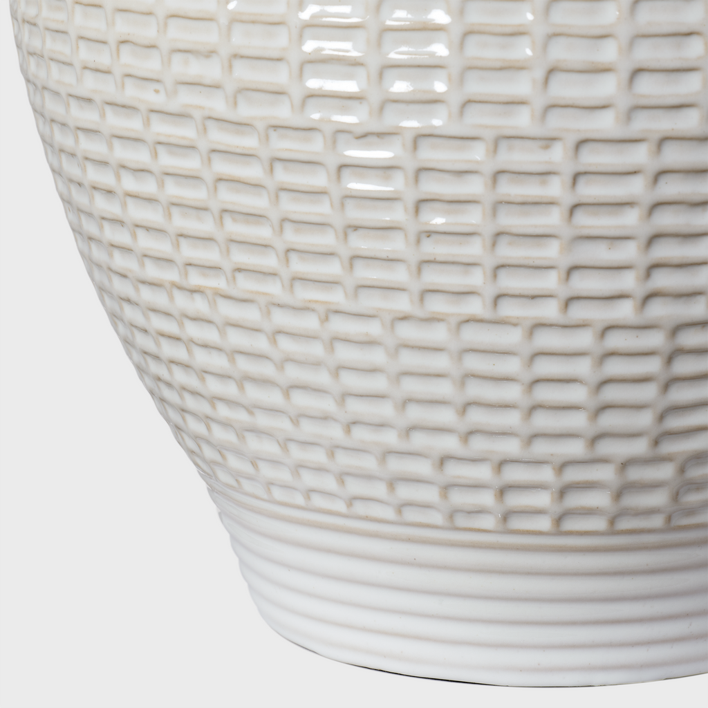 Marcel Medium Table Lamp New White