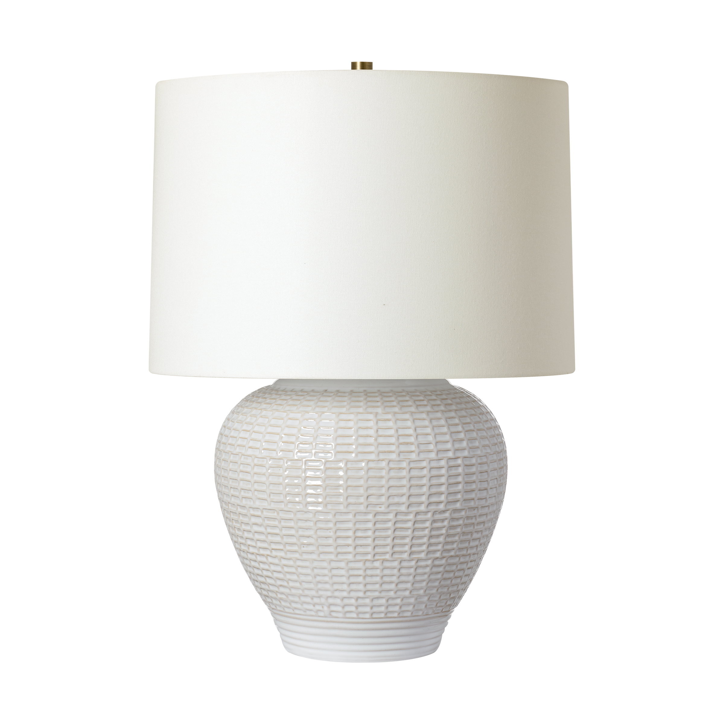 Marcel Medium Table Lamp New White