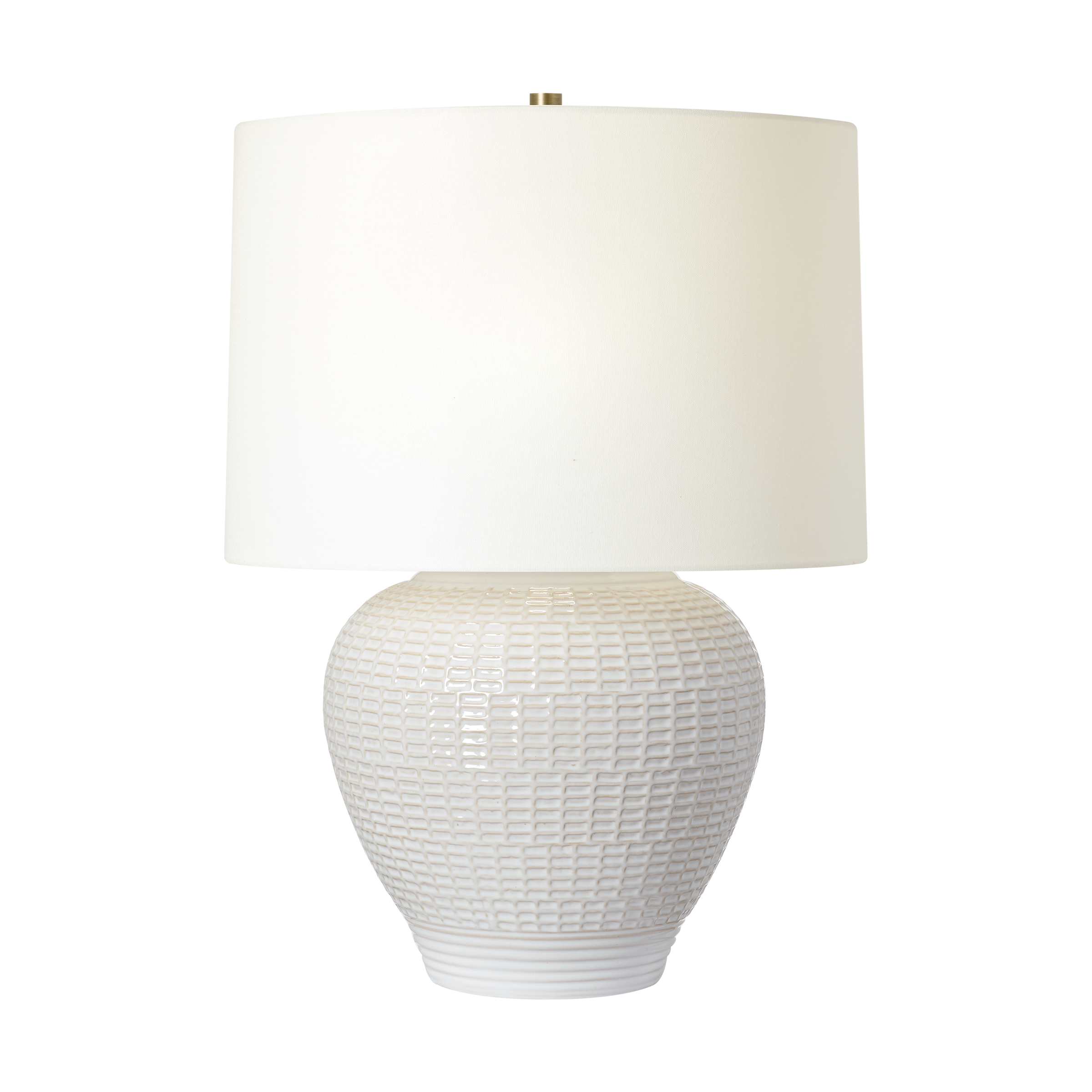 Marcel Medium Table Lamp New White