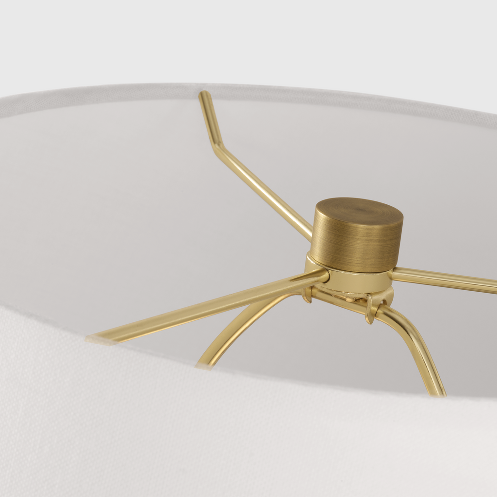 Grayson Medium Table Lamp Time Worn Brass