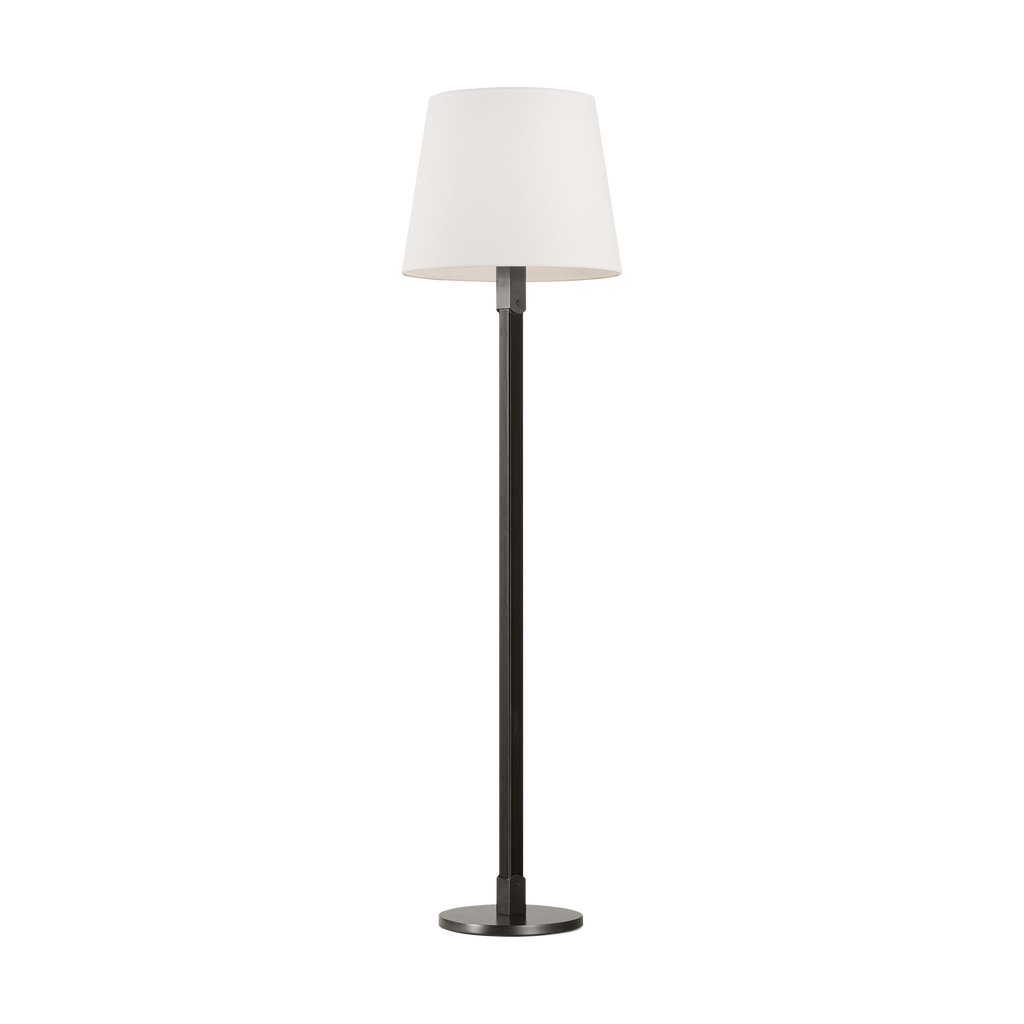 Grayson Medium Floor Lamp Aged Iron