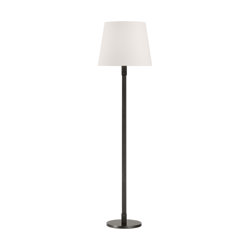 Grayson Medium Floor Lamp Aged Iron