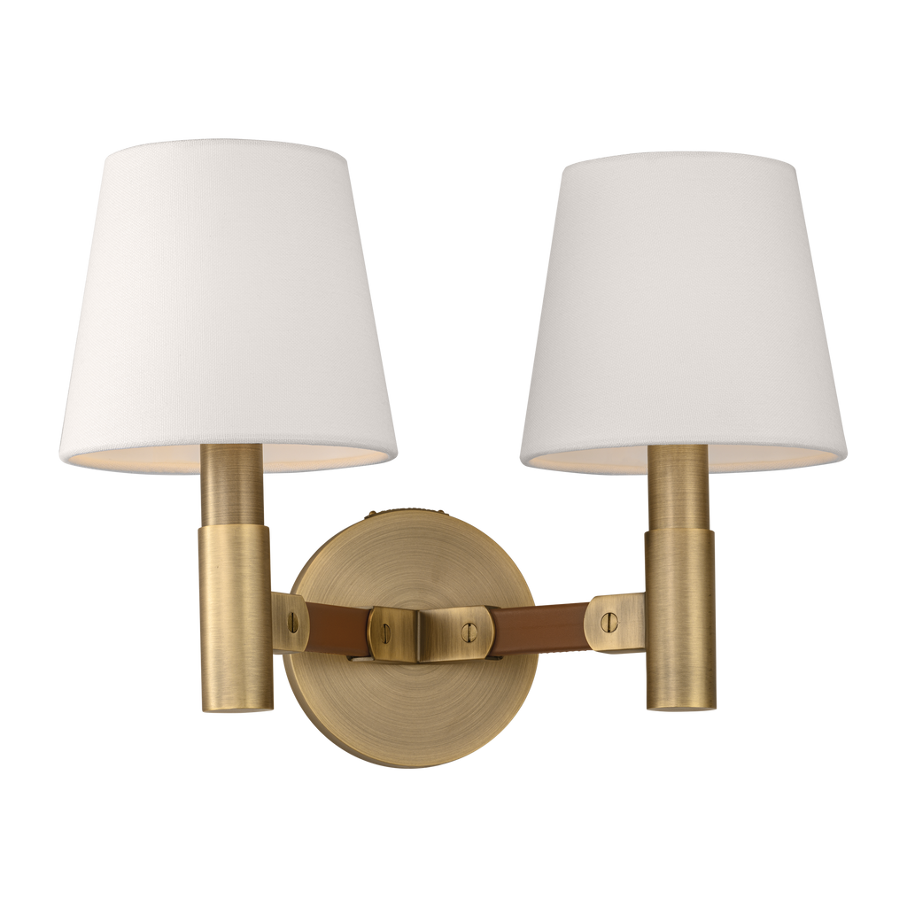 Grayson Medium Sconce Time Worn Brass