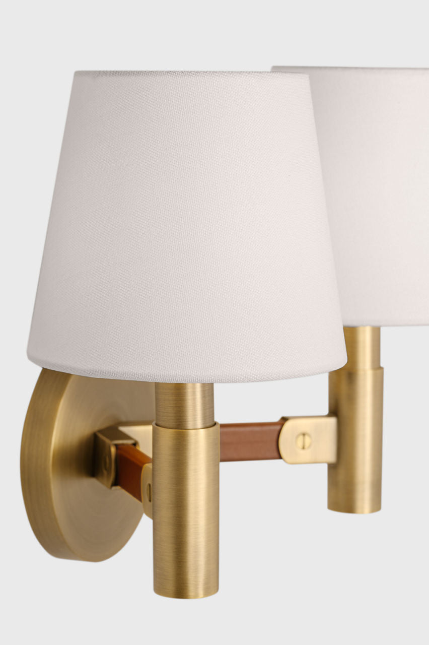 Grayson Medium Sconce Time Worn Brass
