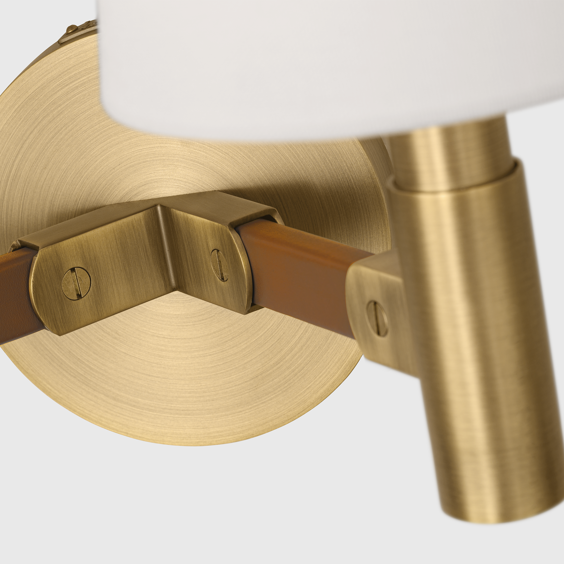 Grayson Medium Sconce Time Worn Brass