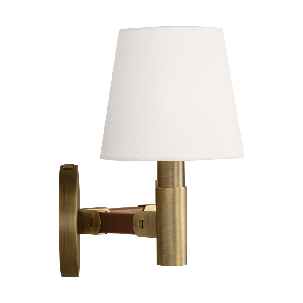 Grayson Medium Sconce Time Worn Brass