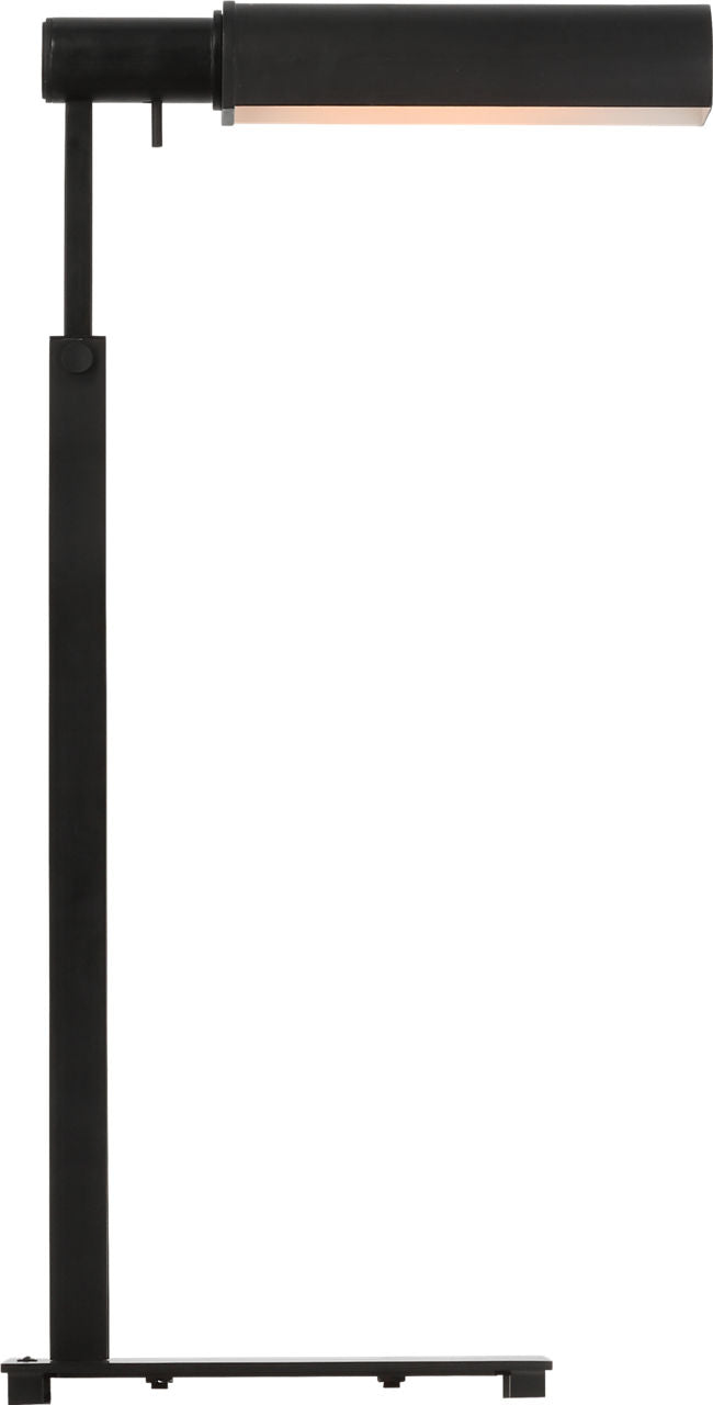 Leonard Small Task Floor Lamp Aged Iron Bulbs Inc