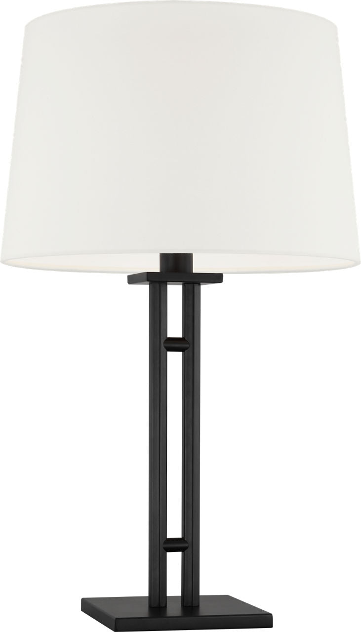 Haddon Medium Table Lamp Aged Iron Bulbs Inc