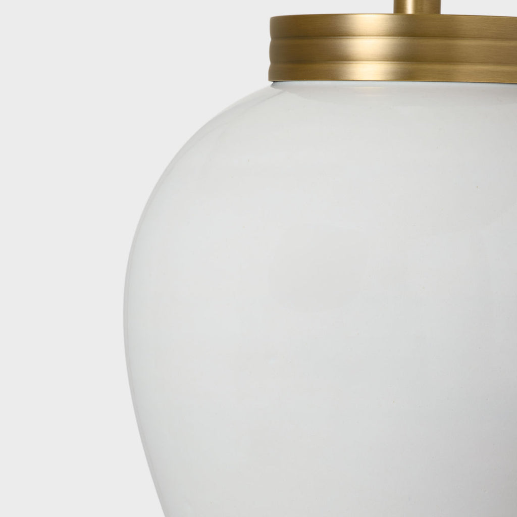 Lilian Medium Table Lamp New White