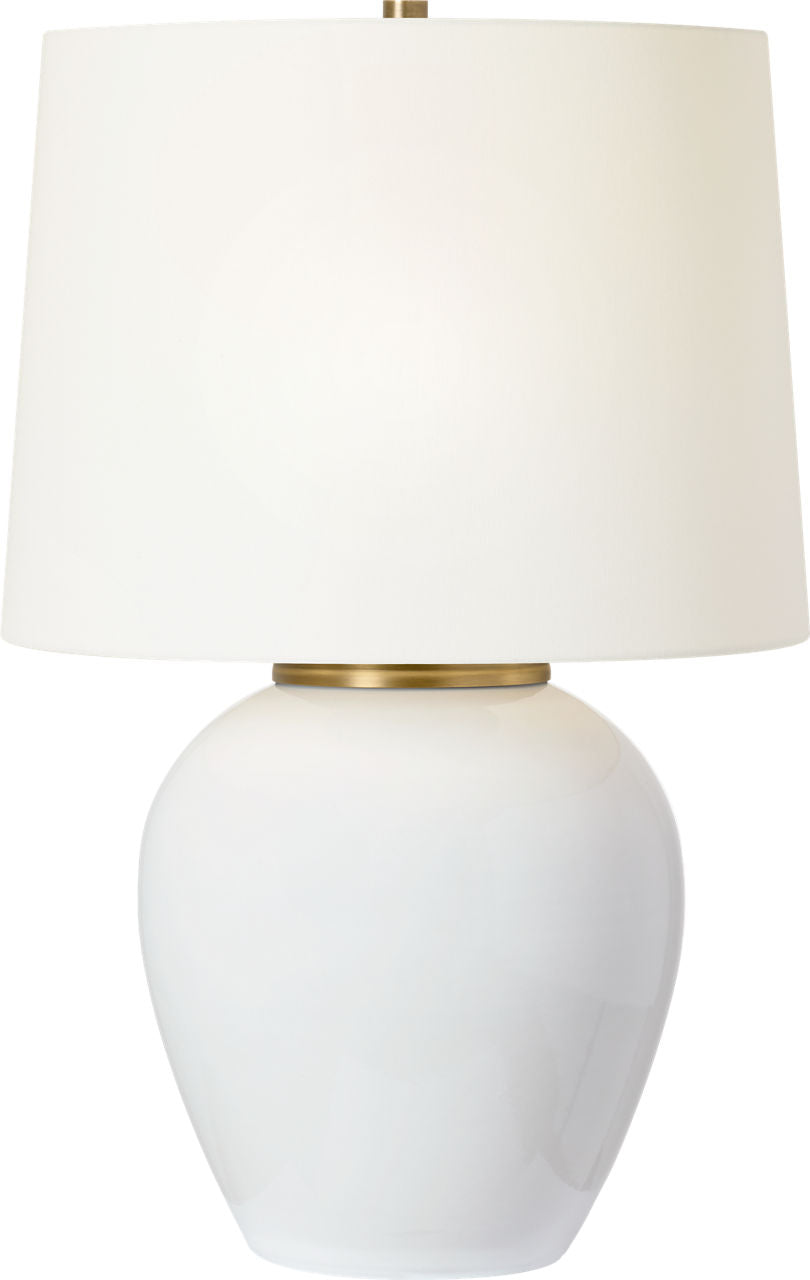 Lilian Medium Table Lamp New White
