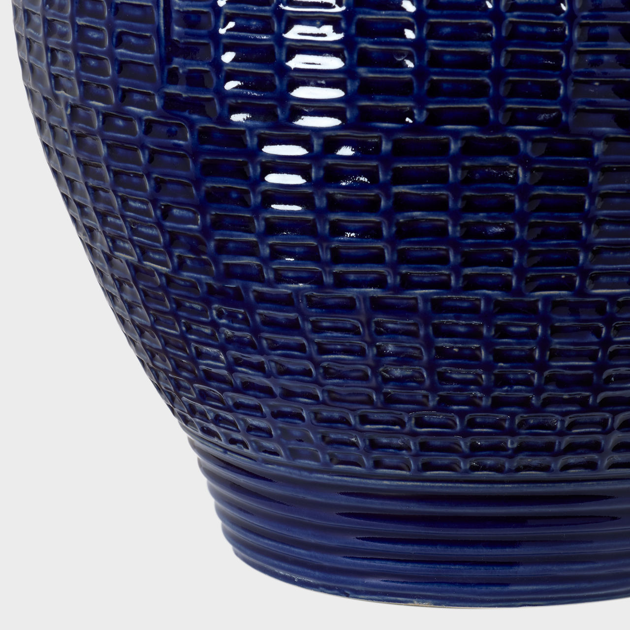 Marcel Medium Table Lamp Crystal Cobalt