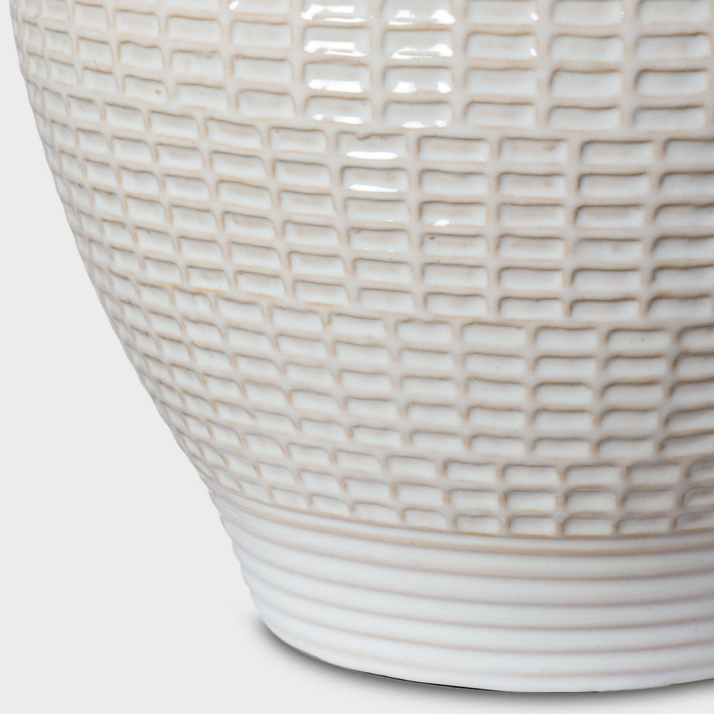 Marcel Medium Table Lamp New White