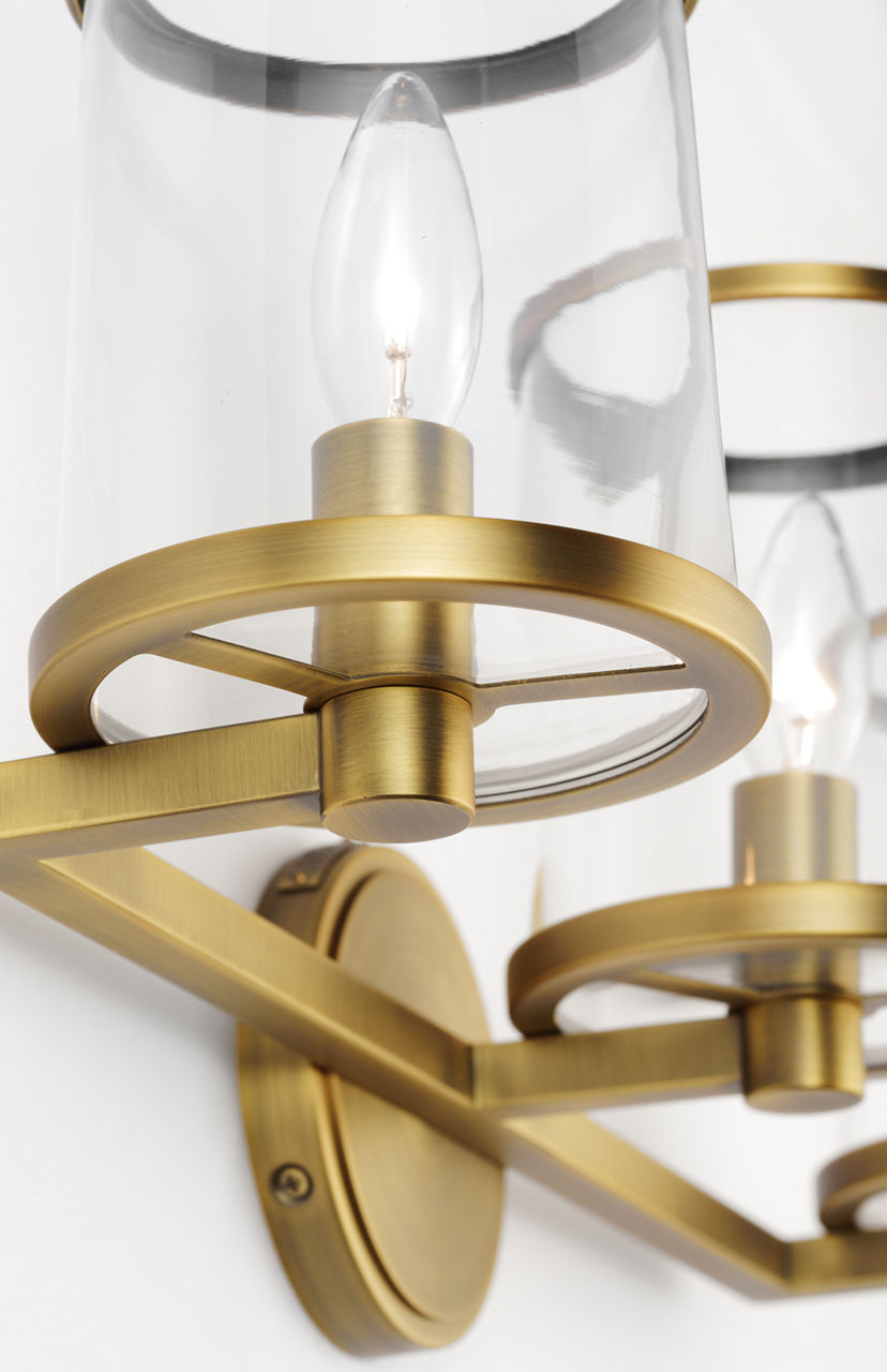 Reynolds Large Vanity Time Worn Brass