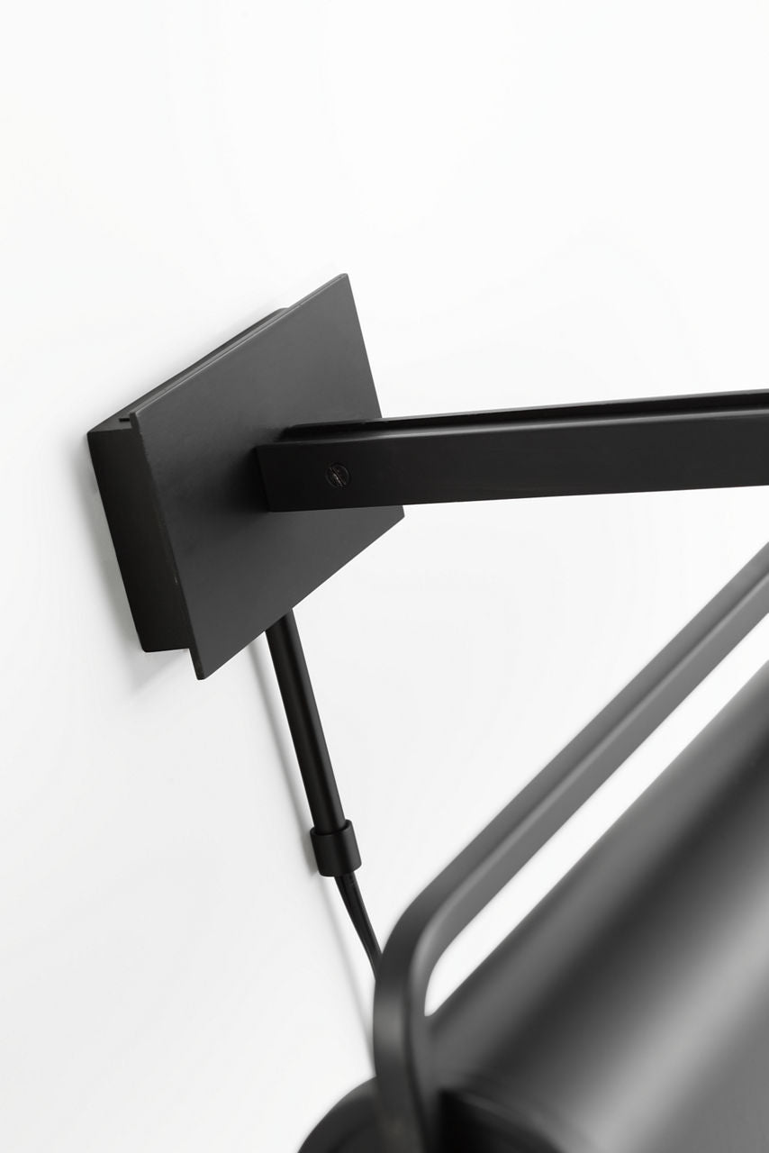 Leonard 25" Picture Light Aged Iron