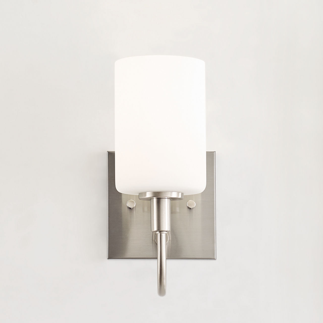Oak Moore One Light Wall / Bath Sconce Brushed Nickel